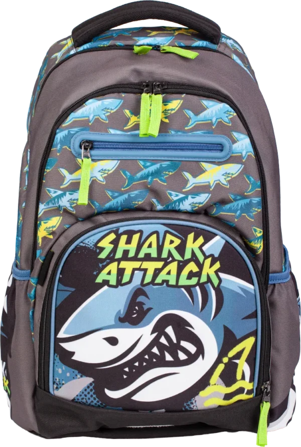 Hátizsák ACTIVE + 3.-4. oszt. Shark ATTACK