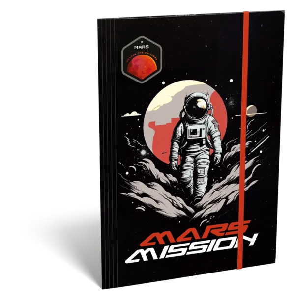 Gumis mappa A4 Mars MISSION