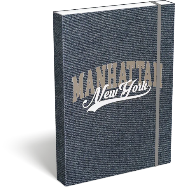 Füzetbox A4 Manhattan NEW YORK