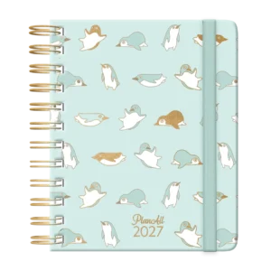 PlanAll Heti Tervező Spirál Midi Penguin