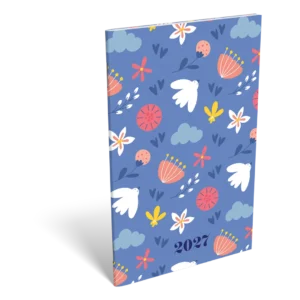 LizzyCalendar Zsebnaptár A6 heti tűzött Magnificent