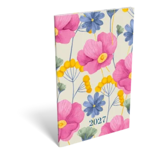 LizzyCalendar Zsebnaptár A6 heti tűzött Great