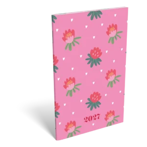 LizzyCalendar Zsebnaptár A6 heti tűzött Major