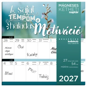 LizzyCalendar Hűtőmágnes naptár 2 heti Motiváció